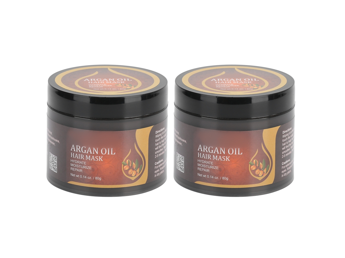 Vlrla-2 Unidades Moisturizing Repair Frizz Treatment Cabelo Mask