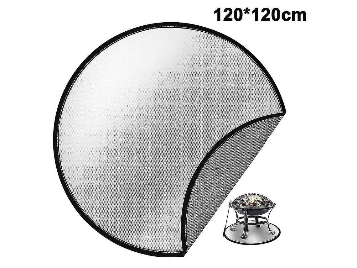 Almohadilla Para Hoguera De Silicona Resistente Al Fuego, Alfombrilla Alta Temperatura Para Hoguera 36 * 36 Cm