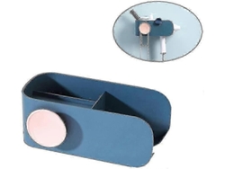 Suporte Da Secadora De Cabelo Montado Na Parede, Suporte Da Secadora De Cabelo, Armazenamento Da Secadora De Cabelo, Sem Furação Impermeável Ades