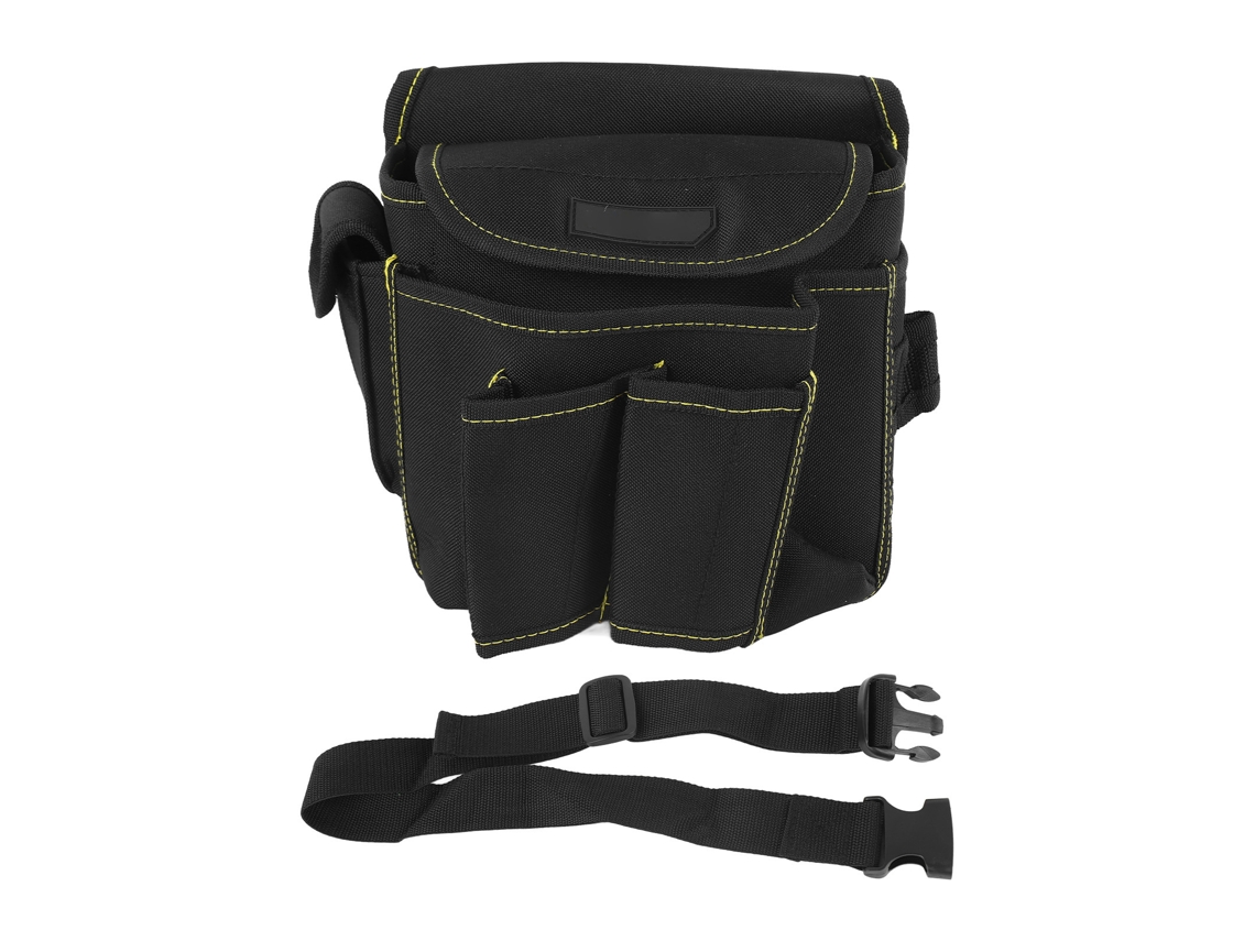 Bolsa De Herramientas Para Electricistas Con Múltiples Bolsillos, Fabricada En Poliéster Eva Duradero.