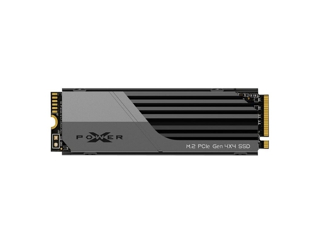 Disco Duro Interno SSD SILICON POWERr Xpower Xs70 2To M.2 Pcie Gen4 X4 Nvme 7300/6800 Mb/S