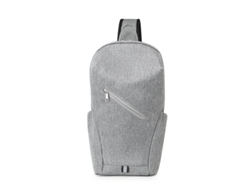 Riñonera ligera MDUG para hombre, ideal para viajes (gris)