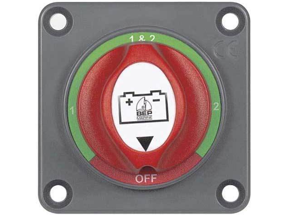 Conexión Eléctrica BEP MARINE Battery Switch Panel Mount Gris