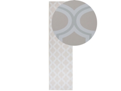 Alfombra BELIANI Kadayal de Poliéster Beige 80x300
