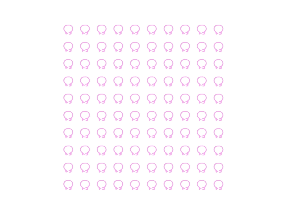 100 Anillos De Identificación Para Patas De Paloma, 8 Mm, Bandas De Plástico Rosa, Accesorios Para Palomas.