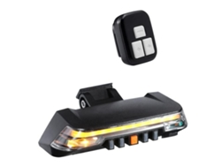 Luz Trasera Inteligente Para Bicicleta, Con Sensor De Giro Y Freno, Control Remoto, Recargable Por Usb, Resistente Al Agua, Luces Led De Adv