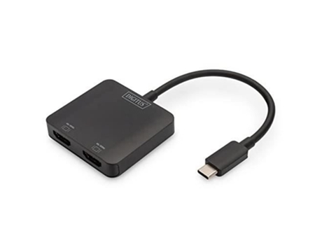 Hub de vídeo 2 puertos Mst (Usb-C -> 2X HDMI) Ds-45338 DIGITUS