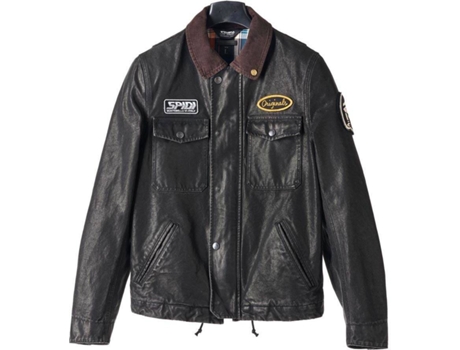 Abrigo para Hombre SPIDI Originals Tex Negro para Motociclismo (XL)