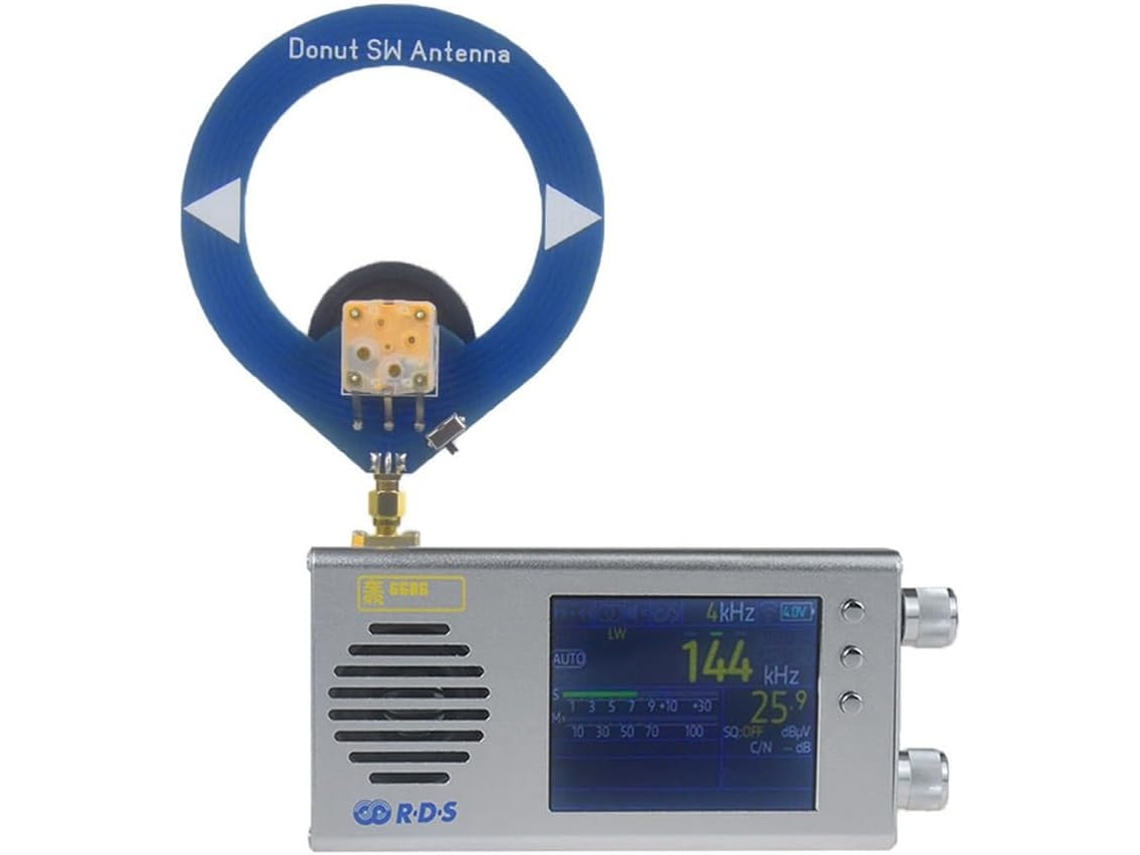 Receptor De Radio Multibanda Tef6686 Fm/mw/onda Corta Hf/onda Larga