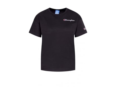 Blusa CHAMPION Algodón Mujer (XS - Negro)