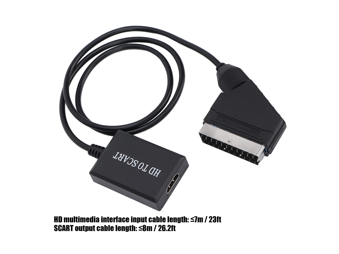 Conversor de HDMI a SCART adaptador de vídeo HD Digital HDMI a