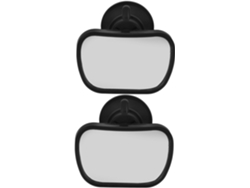 Espejo Retrovisor Interior De 2 Piezas Con Ventosas, Ángulo Ajustable, Para Asientos De Coche Orientados Hacia Atrás.