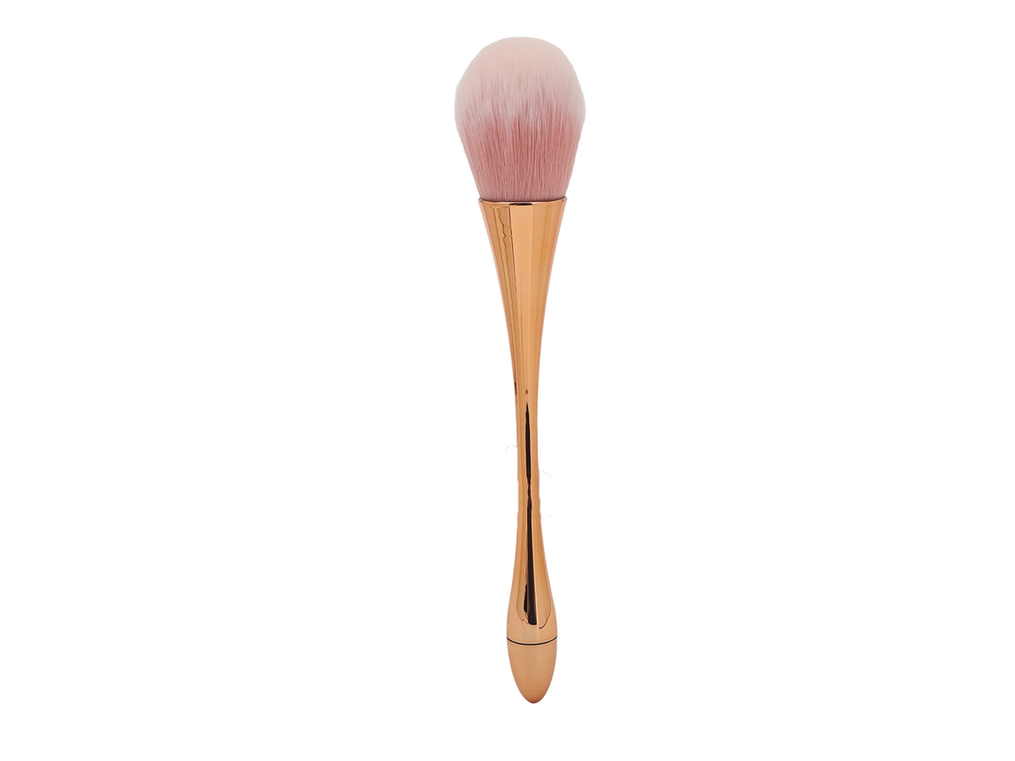 Cepillo Suave Para Eliminar El Polvo De Las Uñas, Herramienta Para Quitar El Polvo, Manicura Casera, Oro Rosa