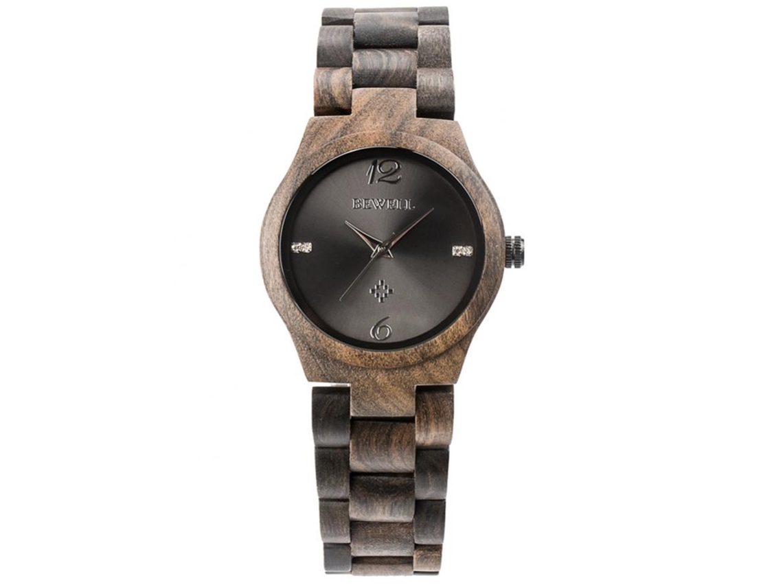 Reloj De Pulsera Sencillo E Informal Para Mujer De Piel Sintética Con Correa De Cuarzo Marrón.