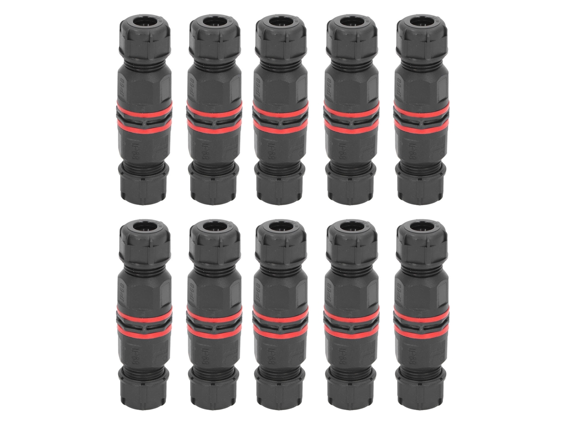 2026velora-connector Aire Impermeable IP68 2 Núcleos 10 Piezas Bloqueo por Tornillo 250V Eléctrico
