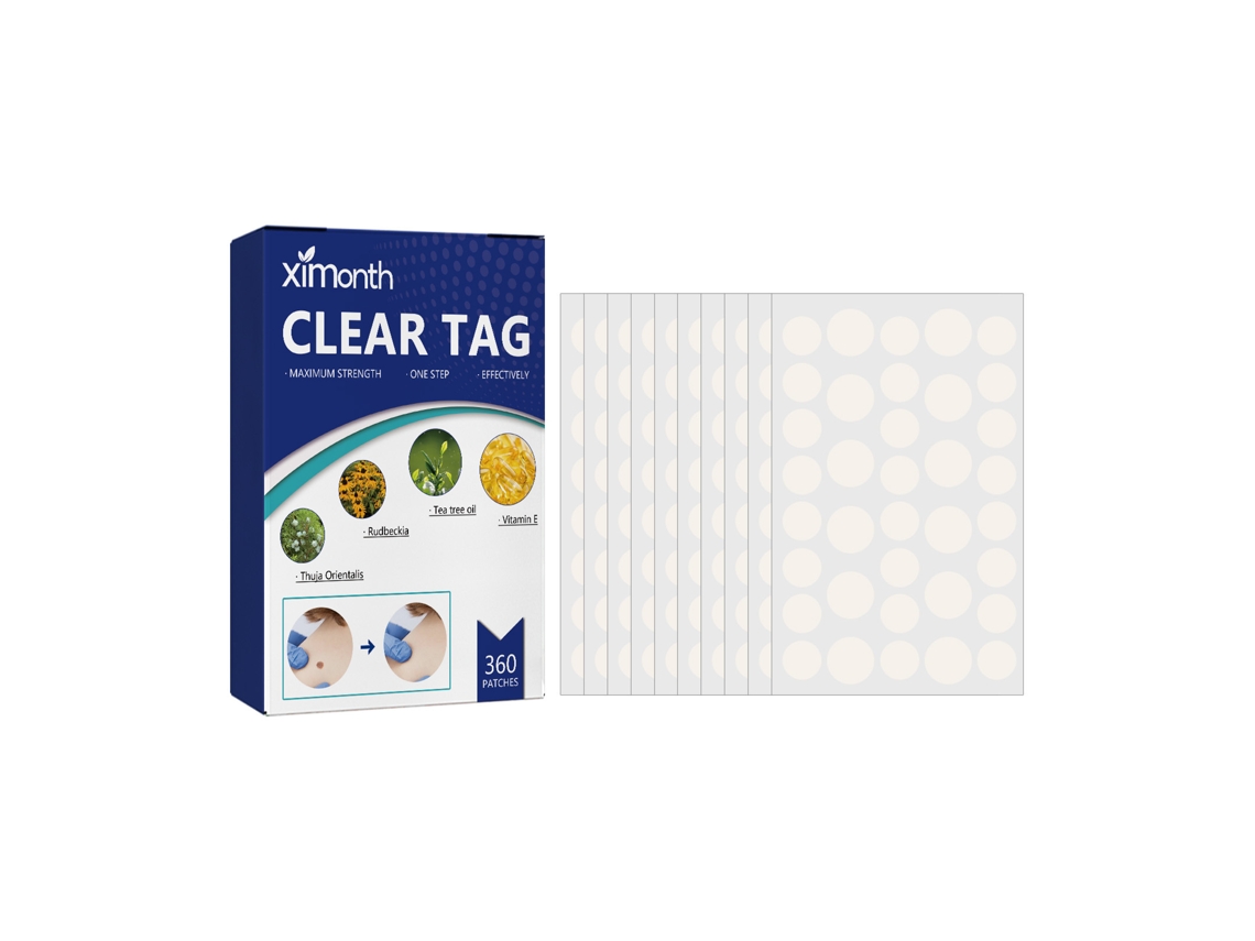 Parche Ximonth para eliminar verrugas y callosidades, suavizando la piel.