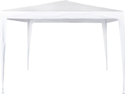 Cenador AKTIVE Garden (300x300 cm - Blanco - Plástico)