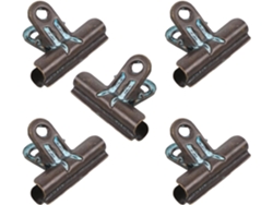 Besportble Clips De Escritorio De Hierro Con Bisagra Para Dibujos Y Sus Pequeños Clips Con Bisagra