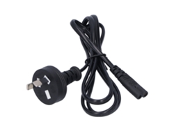 Cable De Alimentación De 1,2 M Para Electrodomésticos, 2,5 A, Iec-320-c7, Cobre + Pvc, 0,75 Mm²