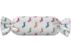 Almohada Adorable Cilíndrica Diseño Felpa Poliéster Espuma Viscoelástica Resistentes Ajustable Fácil Soporte