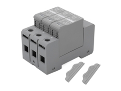 Protector De Olas De Rayo 3p Montaje En Rail Estándar Diseño Modular Dispositivo Arrestador Bajo Voltaje 600v