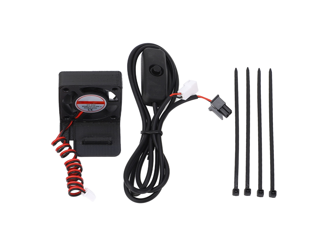 Enfriador De Extrusor De Extremo Caliente Abs De 24 V Cc Para Accesorio De Impresora 3d Bamboo Lab A1