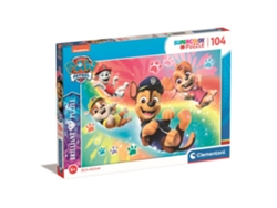 Puzzle Brillante 104 Piezas Patrulla Canina Clementoni