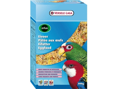 Complemento Alimenticio de Periquitos y Loros VERSELE-LAGA Pasta de Huevo (800g)