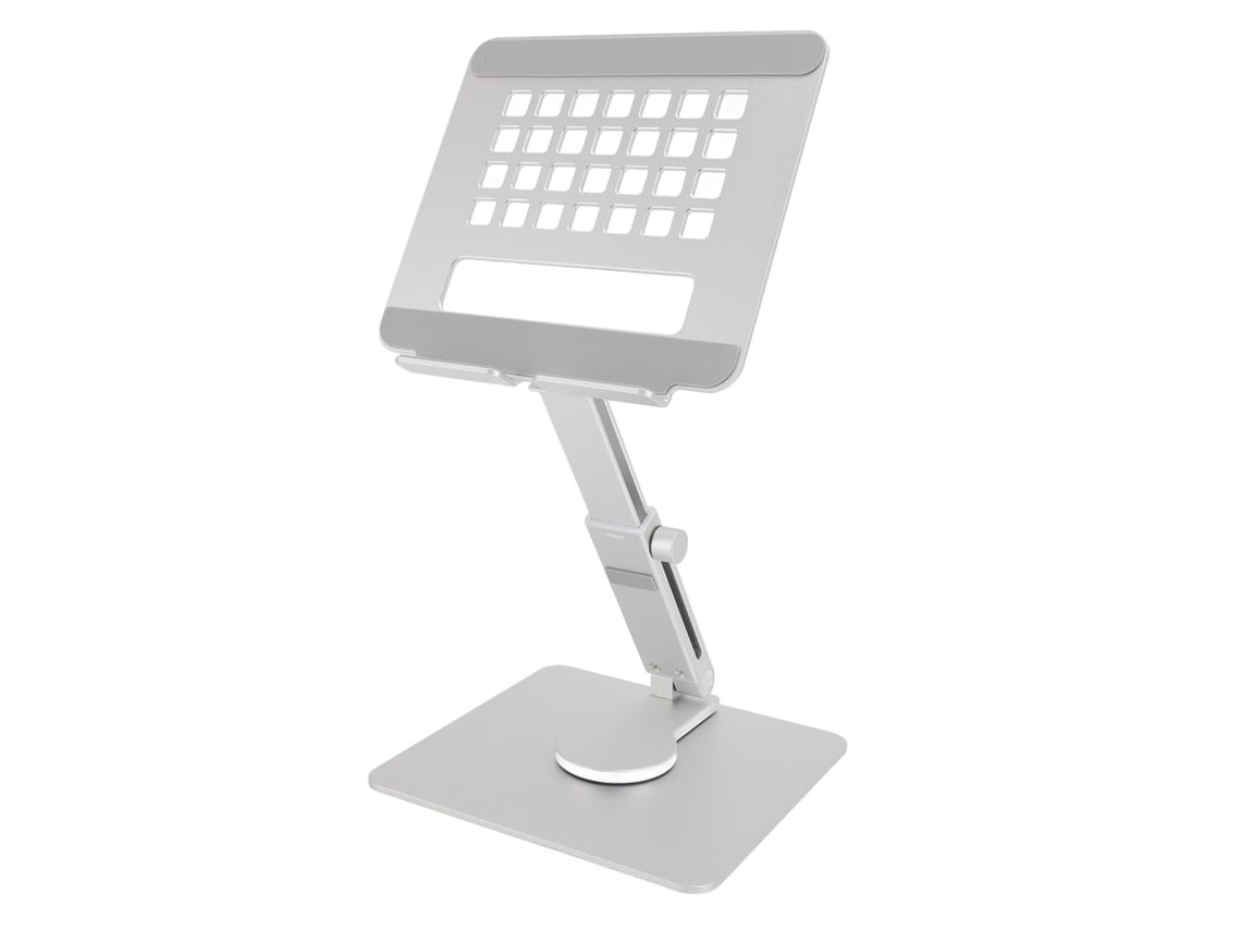 Soporte Ajustable En Altura Para Tabletas Y Portátiles Con Rotación De 360 Grados, Portátil, De Aluminio, Para Tabletas Y Teléfonos Móviles De Hasta 14 Pulgadas.