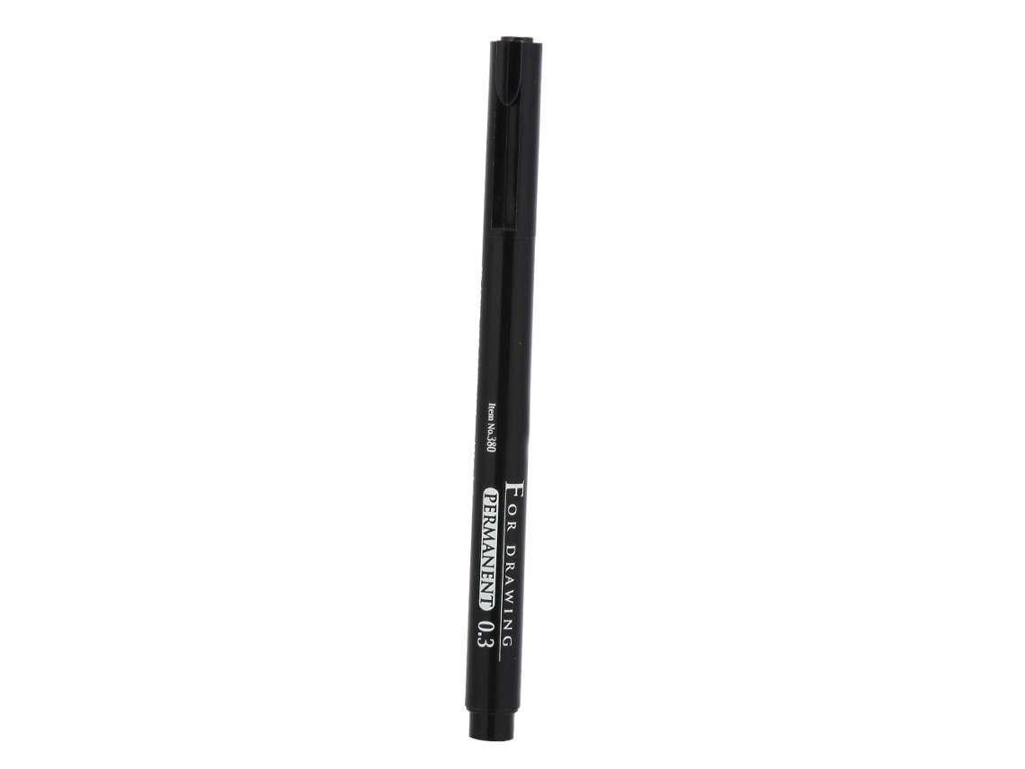 Bolígrafo Micron Liner, Punta Fina, 0,3 Mm, Tinta Negra A Base De Aceite Para Dibujo Y Bocetos.