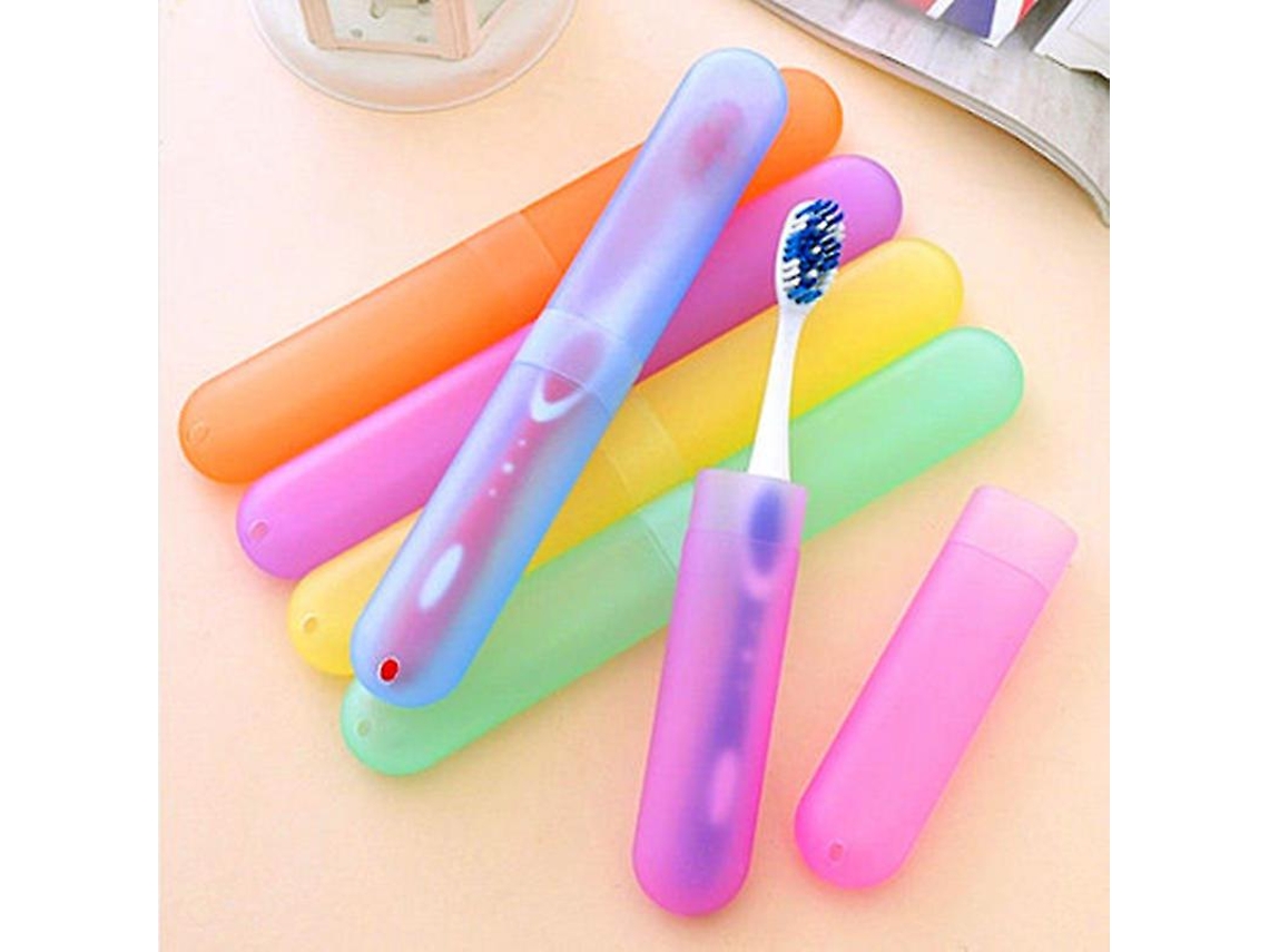 Portátil Viaje Caminatas Camping Cepillo De Dientes Protector Soporte Caja Tubo Cubierta Rosewell