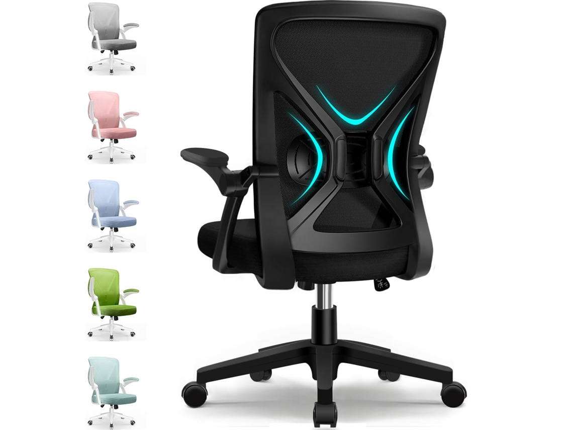 Silla de oficina ergonómica Daccormax con soporte lumbar ajustable, inclinación de 125° y cojín cómodo y seguro Bifma Sgs 150 kg