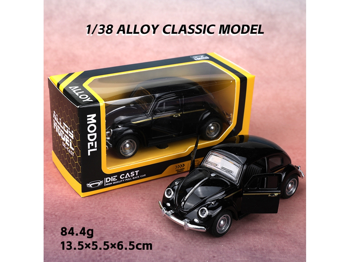 Coche miniatura de aleación metálica, escala 1/43, con mecanismo de fricción, juguete para niños. MDUG