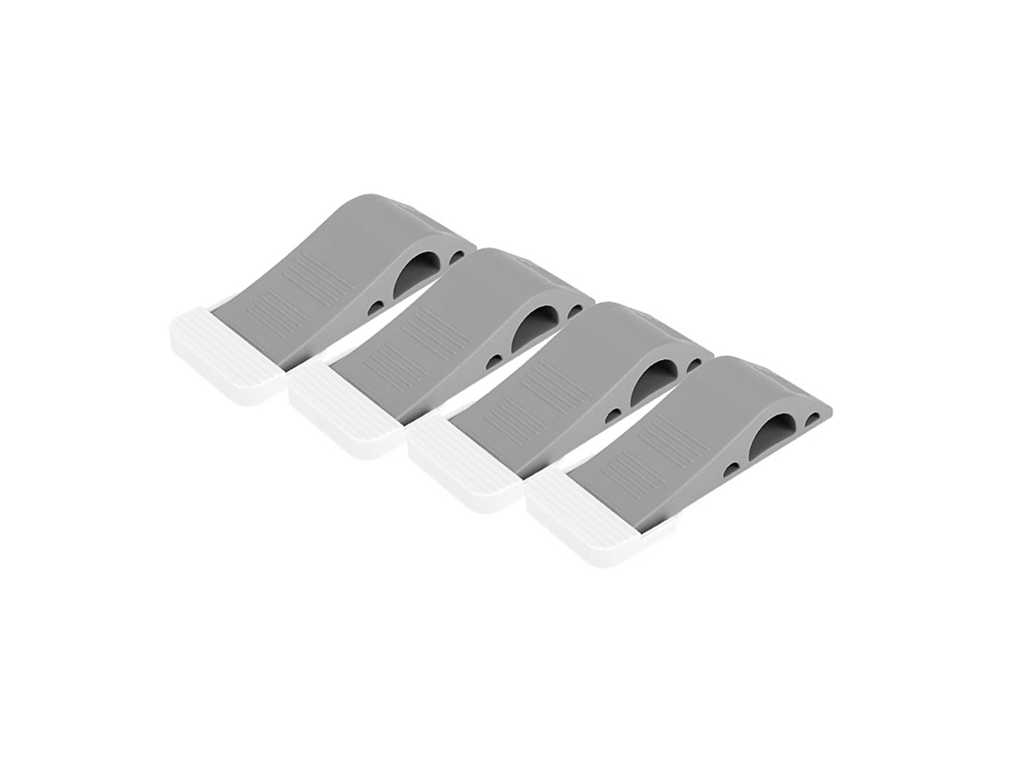 Paquete De 4 Topes De Puerta De Goma Tpr, Seguros Para Niños, Accesorio De Seguridad Para El Hogar Y La Oficina.