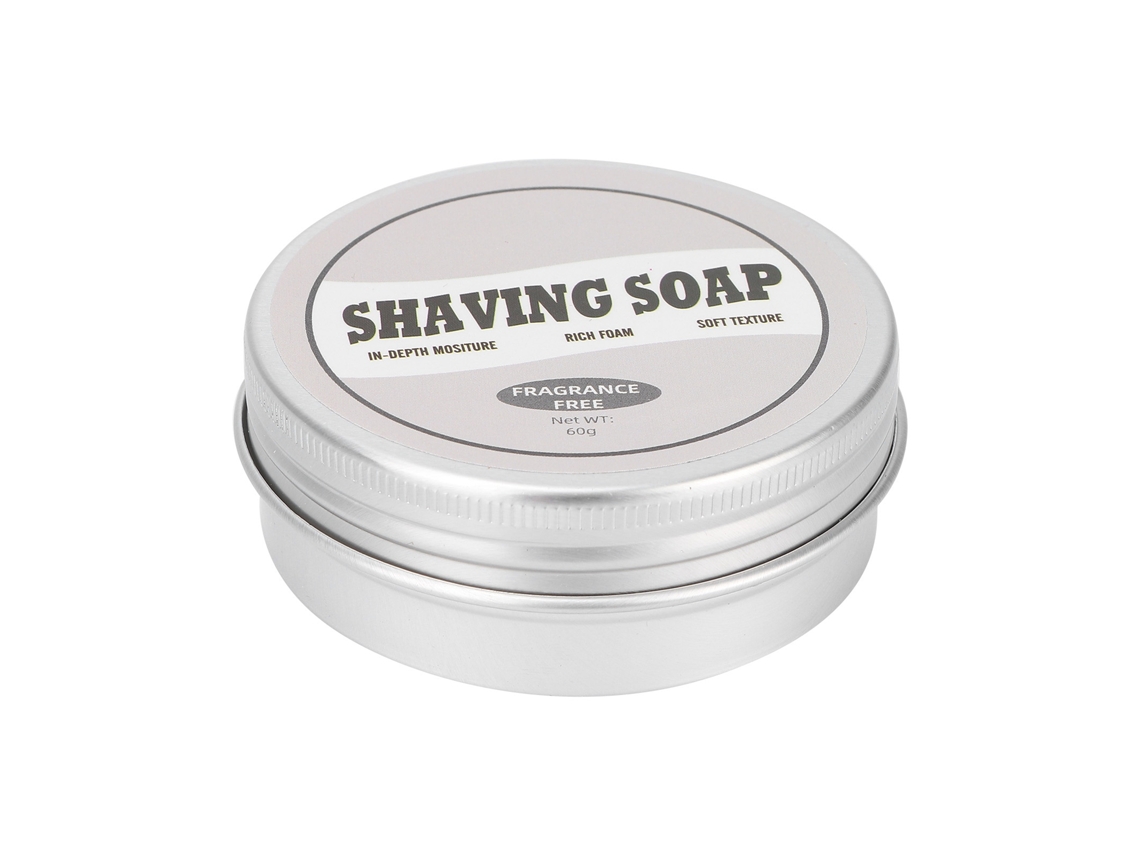 Jabón De Afeitar Para Hombres Espuma Rica Suave Seguro No Irritante Para Barba 2.12oz Inodoro