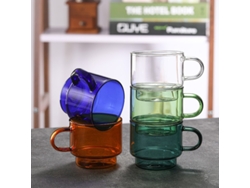 Cafetera, Cafetera de vidrio de borosilicato coloreado