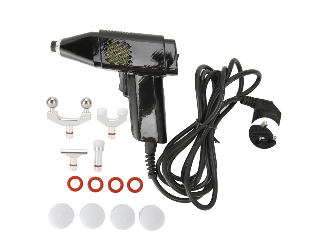 Masaje relajante espinal. Dispositivo quiropráctico ajustable con control de intensidad. 100-240 V.