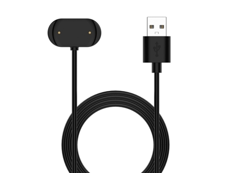 Cable de carga magnético para reloj inteligente Amazfit T-Rex Ultra, longitud: 1 m (negro)
