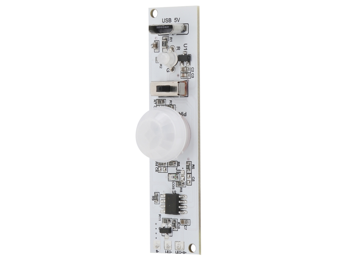 Omni-módulo Sensor Infrarrojo Abs Recargable Usb Placa De Circuito Para Armario Cocina Dc5v