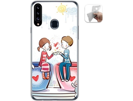 Carcasa Samsung Galaxy A20s TUMUNDOSMARTPHONE Café Multicolor