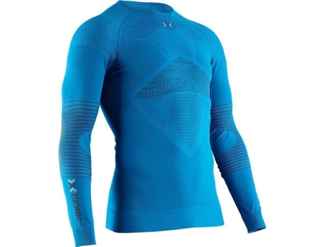 Camiseta de Hombre para Running X-BIONIC Energizer Azul (XL)