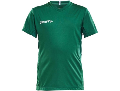 Camiseta de Hombre para Fútbol CRAFT Squad Solid Verde (10/12 Años)