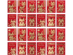 Sobres Rojos De Año Nuevo 2026, 60 Paquetes De 360 115 X 81 Cm, Diseño De Caballo, Bolsitas
