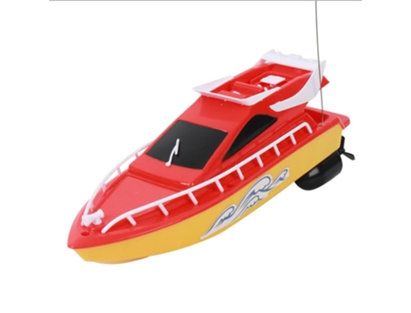 Barco Teledirigido de Alta Velocidad Del Motor Gemelo Del Rc Naranja