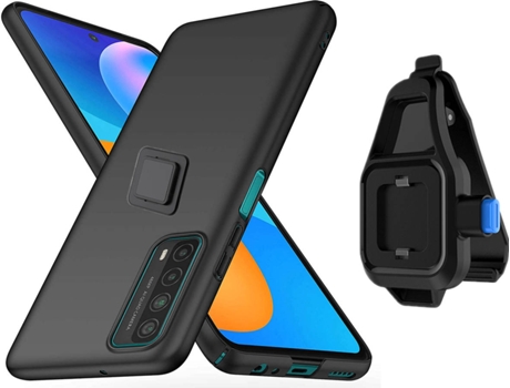 Funda Oppo Find X3 Lite Turtleshell con Soporte de Cintura Negro