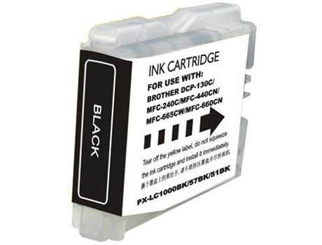 BROTHER Lc1000Xl/Lc970Xl Negro Cartucho de Tinta Generico Reemplaza Lc1000Bk/Lc970Bk