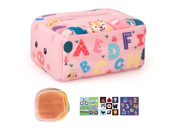 Caja De Juguete Sensorial Colorida Para Bebés Con Toallitas Y Toallas De Papel Ecológicas.