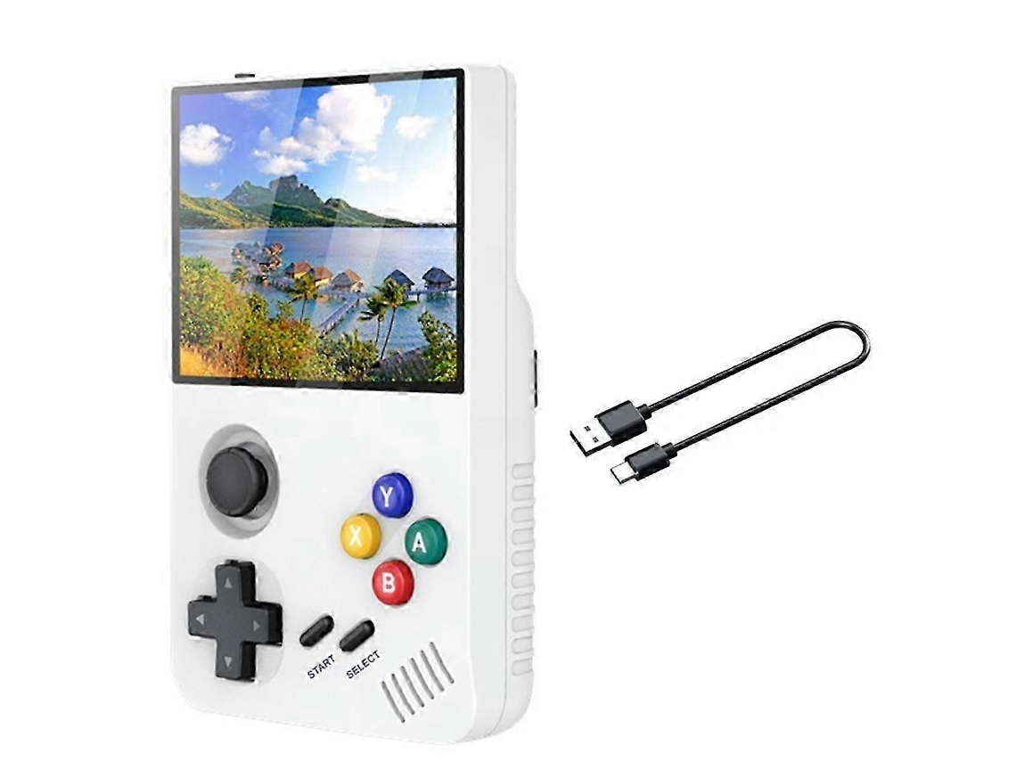 M19 Consola De Videojuegos Retro 128g Consola De Juegos Arcade Clásica Nostálgica De Mano Joystick 3d Hasta 25 Simuladores B