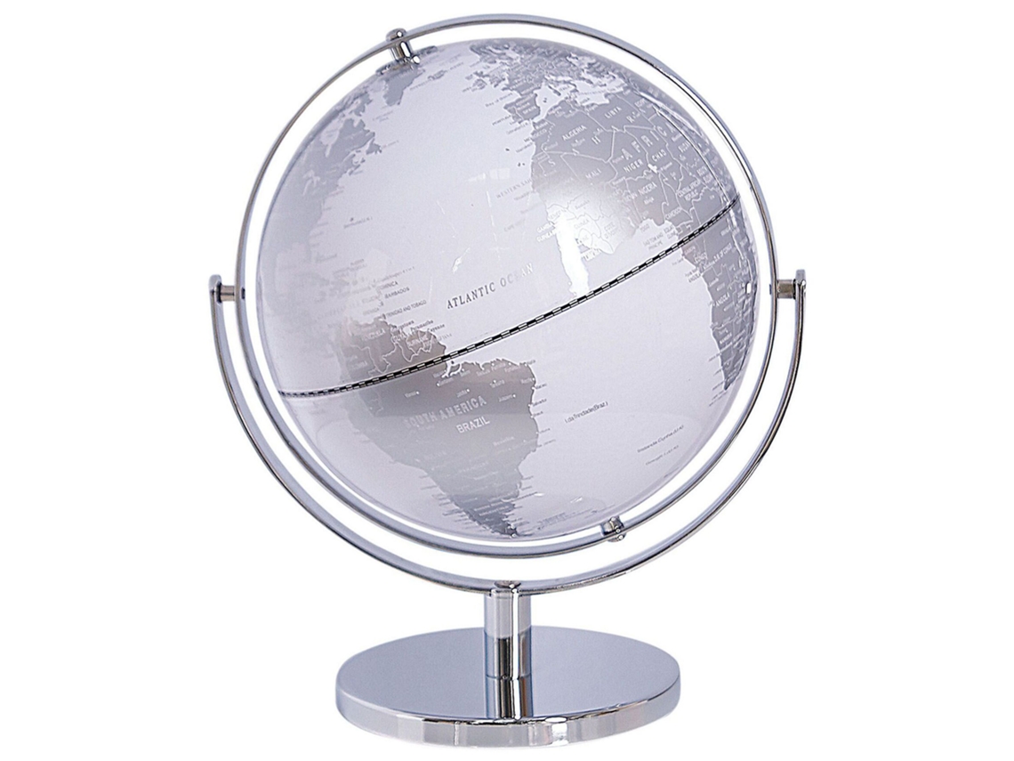 Bola del mundo BELIANI Drake de Material sintético Plateado 27x27x33