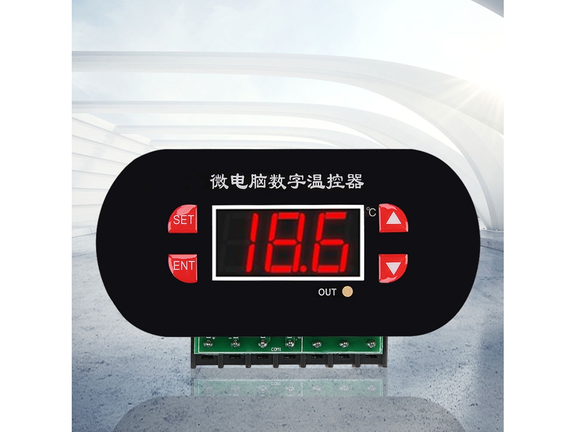 Controlador de temperatura con sensor ajustable